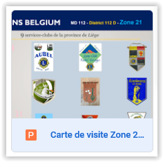 avril 2020 - carte de visite zone 21 - opératyion covid-19